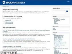 Sites similar to dspace.epoka.edu.al