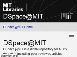 Sites similar to dspace.mit.edu