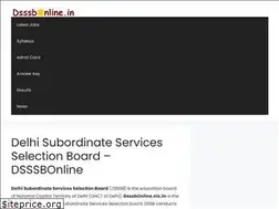 Sites similar to dssbonline.in