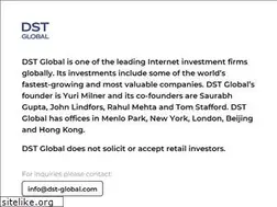 Sites similar to dst-global.com