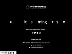 Sites similar to dtinformatics.com