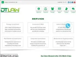 Sites similar to dtlaw.com.vn