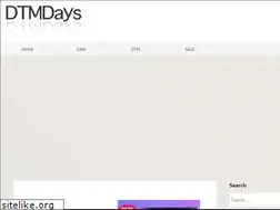 Sites similar to dtmdays.com