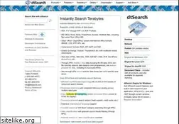 Sites similar to dtsearch.com