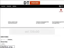 Sites similar to dtvoices.com
