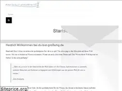 Sites similar to du-bist-grossartig.de