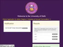 Sites similar to du.ac.in