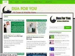 Sites similar to duaforyou.com
