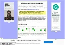 Sites similar to dual-n-back.com