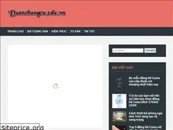 Sites similar to duanchungcu.edu.vn