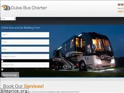 Sites similar to dubaibuscharter.com