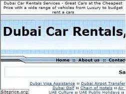 Sites similar to dubaicarrentals.com
