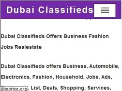 Sites similar to dubaiclassify.com
