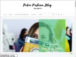 Sites similar to dubaifashionblog.com