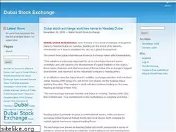 Sites similar to dubaistockexchange.wordpress.com