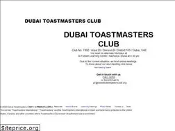 Sites similar to dubaitoastmastersclub.org