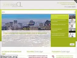 Sites similar to dubelegal.ca