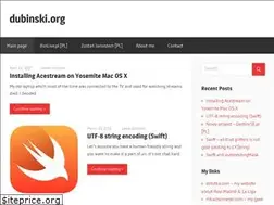 Sites similar to dubinski.org