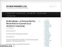 Sites similar to dubonmanger.ca