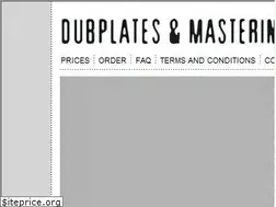 Sites similar to dubplates-mastering.com
