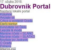 Sites similar to dubrovnikportal.com