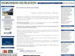 Sites similar to dubuisson-filtration.fr
