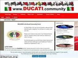 Sites similar to ducati.community