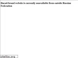 Sites similar to ducati.ru