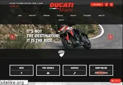 Sites similar to ducatimiami.com