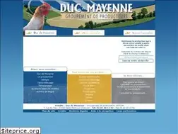 Sites similar to ducdemayenne.fr