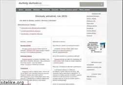 Sites similar to duchody-duchodci.cz