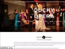 Sites similar to duchyopera.co.uk