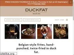 Sites similar to duckfat.com