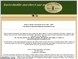 Sites similar to ducksanddrakesrestaurant.com