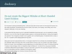 Sites similar to ducksavy.net