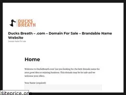 Sites similar to ducksbreath.com