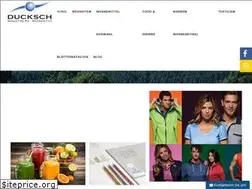 Sites similar to ducksch-werbeartikel.de