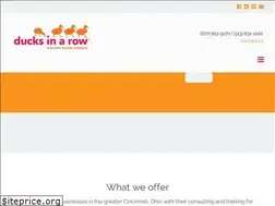 Sites similar to ducksinarow.com