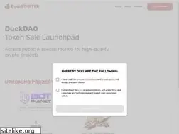 Sites similar to duckstarter.io