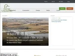Sites similar to ducksunlimited.org