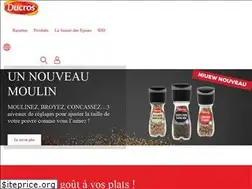 Sites similar to ducros.be