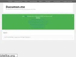 Sites similar to ducumon.me