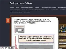Sites similar to duddyarisandi.wordpress.com