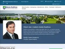Sites similar to dudince-mesto.sk
