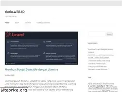 Sites similar to dudu.web.id