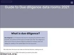 Sites similar to duediligencedataroom.com