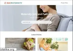 Sites similar to duematernity.com