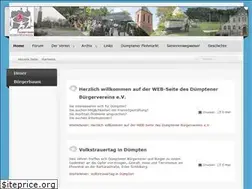 Sites similar to duemptener-buergerverein.de