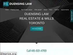 Sites similar to duensinglaw.com