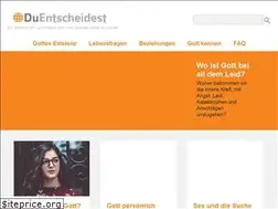 Sites similar to duentscheidest.com